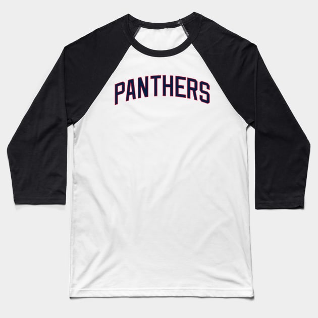 Panthers Baseball T-Shirt by teakatir